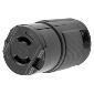 HBL7464V Midget Twistlock ML-1R 15a 125v 2Pole Female Connector Black