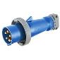 HBL560P9W Pin and Sleeve 60a 120/208v 3 phase 4pole/5wire Male Plug Blue