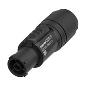NAC3F-TRUE1-L Cable End - powerCON True1 Female Larger Cable - Black