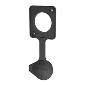 CNAC-J Rubber cover for receptacle J5F2C-W/ J5F2C-W-B - marked 