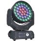 VectorLED 37 Quad 10w RGBW Wash Moving Light with ZOOM  - 90-260vAC, DMX512 3&5pin XLR in/out - Black