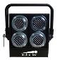 Light Bank Blinder for 4-Par36 w/o wiring, aluminum - Black