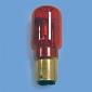 15w 220v Red BA15d Lamp
