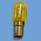 15w 220v Yellow BA15d Lamp