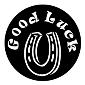 ROSCO:250-76549 -- 76549 Good Luck Steel Metal Gobo, Size: Specify