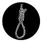 ROSCO:250-76562 -- 76562 Hangmans Noose Steel Metal Gobo, Size: Specify