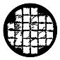 ROSCO:250-76603 -- 76603 Soft Grid Steel Metal Gobo, Size: Specify