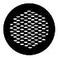 ROSCO:250-77071 -- 77071 Elipse 1 Steel Metal Gobo By Clarke Thorton, Size: Specify