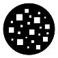 ROSCO:250-77221 -- 77221 Floating Squares Steel Metal Gobo By David Davidian, Size: Specify