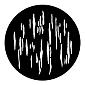 ROSCO:250-77501 -- 77501 Linear 3 Steel Metal Gobo, Size: Specify