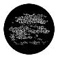 ROSCO:250-77605 -- 77605 Meshed Cumulo Nimbus 3 Steel Metal Gobo, Size: Specify