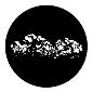 ROSCO:250-77711 -- 77711 Cloud 1 Steel Metal Gobo By Danny Franks, Size: Specify