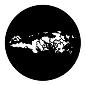 ROSCO:250-77713 -- 77713 Cloud 3 Steel Metal Gobo By Danny Franks, Size: Specify