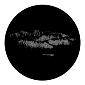 ROSCO:250-77827 -- 77827 Meshed Cirro-Stratus 1 Steel Metal Gobo, Size: Specify