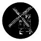 ROSCO:250-77874 -- 77874 Derelict Windmill Steel Metal Gobo, Size: Specify