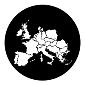 ROSCO:250-77876 -- 77876 Europe Steel Metal Gobo, Size: Specify