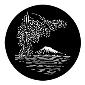 ROSCO:250-77946 -- 77946 Japan Steel Metal Gobo, Size: Specify