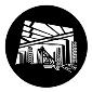 ROSCO:250-77973 -- 77973 Industry Steel Metal Gobo, Size: Specify