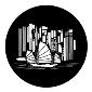 ROSCO:250-77974 -- 77974 Hong Kong Steel Metal Gobo, Size: Specify