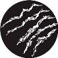 ROSCO:250-78796 -- 78796 Cloud Fingers Steel Metal Gobo By Don Darnutzer, Size: Specify