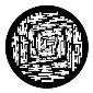 ROSCO:250-79084 -- 79084 Puzzle Steel Metal Gobo, Size: Specify