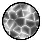 ROSCO:260-81122 -- 81122 Cracking Bw Glass Gobo By Mike Swinford, Size: Specify