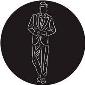 ROSCO:260-82838 -- 82838 Groom In Suit Bw Glass Gobo, Size: Specify