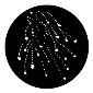 GAM:250-G270 -- G270 Fireworks Steel Metal Gobo, Size: Specify