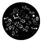 GAM:250-G296 -- G296 Field Steel Metal Gobo, Size: Specify