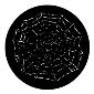 GAM:250-G352 -- G352 Cobweb Steel Metal Gobo, Size: Specify