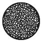 GAM:250-G368 -- G368 Miniature Breakup Steel Metal Gobo, Size: Specify
