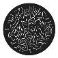 GAM:250-G371 -- G371 Streamers Steel Metal Gobo, Size: Specify