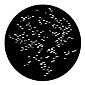 GAM:250-G548 -- G548 Pointillism 2 Steel Metal Gobo, Size: Specify