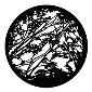 GAM:250-G575 -- G575 Hillside Branches Steel Metal Gobo, Size: Specify