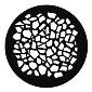 GAM:250-G703 -- G703 Flagstone - Small Steel Metal Gobo, Size: Specify
