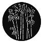 GAM:250-G790 -- G790 Thin Bamboo Steel Metal Gobo, Size: Specify