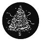 GAM:250-G912 -- G912 Snow Tree Steel Metal Gobo, Size: Specify