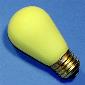 S14 11w 130v Yellow E26 Lamp