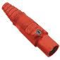 HBL400MR Cam 4/0 400A Connector Male Red