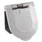 CL40WTC-L-187-B Snap Panel Mount Cover White