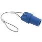 HBLMCAPBL Protective Cap Male Blue for Series 16 - 300A/400A plugs and panel mount receptacles