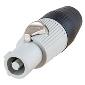 HBLCPOGY Cable End - Insul-Lock powerCON type connector - power out (gray)