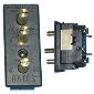 20MR Stage 3-Pin Bates 20A 125v Male Panel Mount