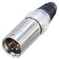 NC4MX-HD XLR Cable End X-HD Series 4 pin Male - stainless/gold