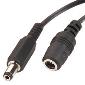 EXT 6 6' extension cable for power supply - male to female 2.1mm plugs