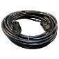 Power Multi-Cable - Male/Female 19pin 50 feet - 6 Circuit 12gauge/14wire - Black