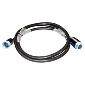 Motor Control & Power Cable 14/7 - Male/Female Ceep/Socapex 7 Pin - 25 feet - Black