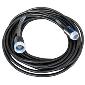 Motor Control & Power Cable 14/7 - Male/Female Ceep/Socapex 7 Pin - 50 feet - Black
