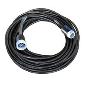 Motor Control & Power Cable 14/7 - Male/Female Ceep/Socapex 7 Pin - 75 feet - Black