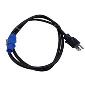 Power Cord Adapter 14AWG SJT x 6' Molded 515 to Blue Powercon